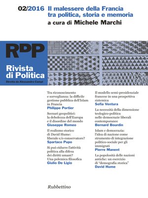 cover image of Rivista di Politica 2/2016